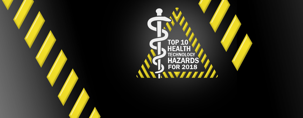 Top 10 Riesgos de Tecnología médica para el 2018